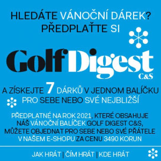 Vánoční balíček Golf Digest C&S Vánoční balíček Golf Digest C&S